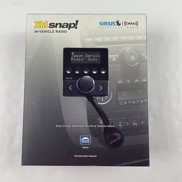 Sirius XM Snap XSN1V1 Satellite Radio In-Vehicle Radio Kit - Picture 1 of 11